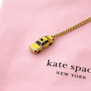 Kate Spade Yellow Taxi Pendant Necklace